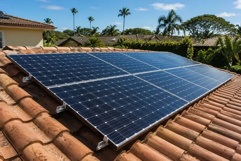 Installation de panneaux solaires à Saint-Mamet
